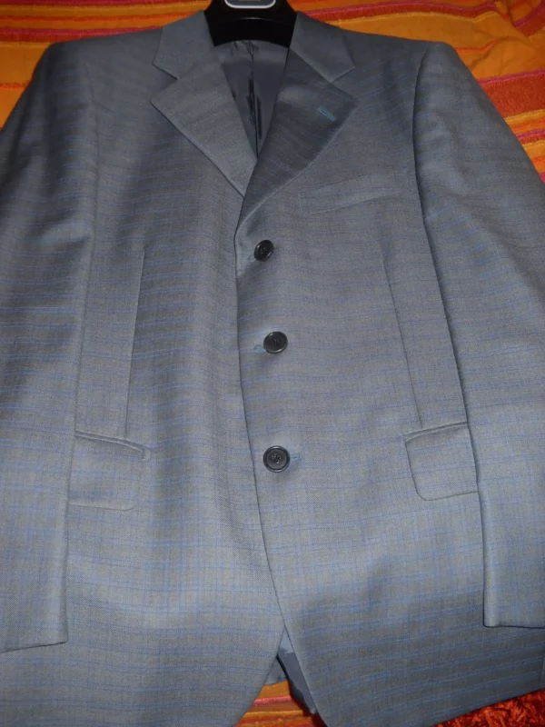 Giacca SanRemo Grigio Quadri Uomo