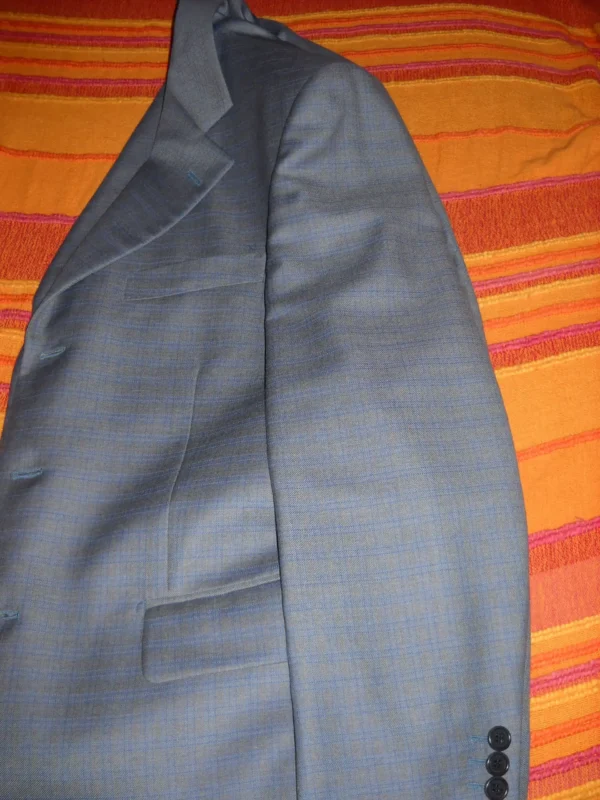 Giacca SanRemo Grigio Quadri Uomo