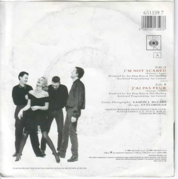 Eight Wonder I'm not Scared