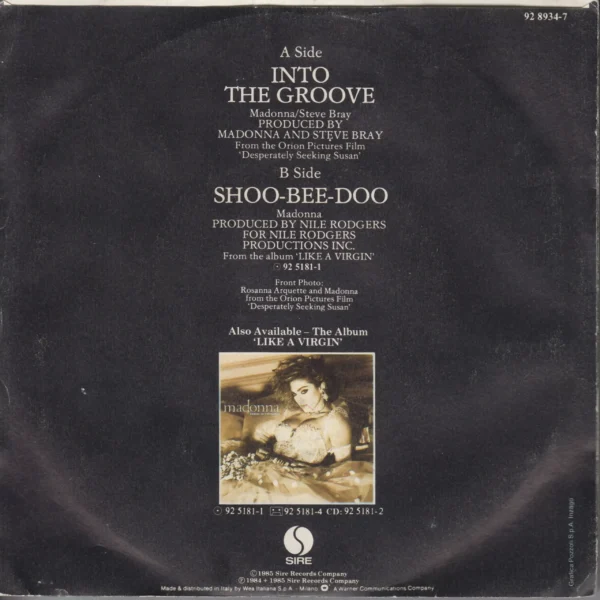 Madonna Into the Groove