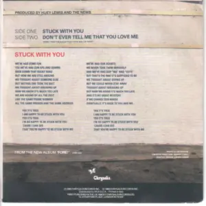 Huey Lewis and The News Stuck With You