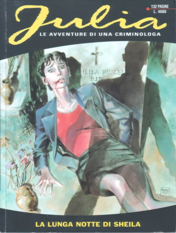 Julia N° 7 Sergio Bonelli Fumetto La Lunga Notte di Sheila