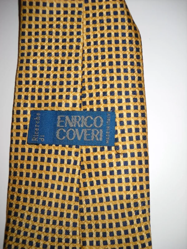 Cravatta Coveri Gialla