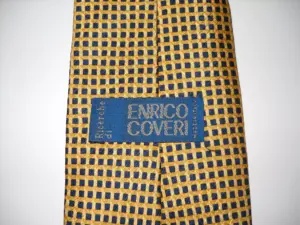 Cravatta Coveri Gialla