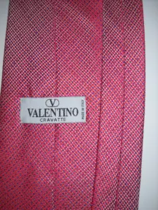 Cravatta Valentino Rosa