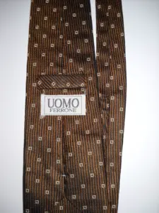 Cravatta Ferrone Marrone