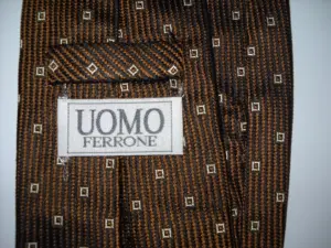 Cravatta Ferrone Marrone