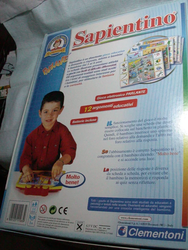 Stock N 2 Giochi Sapientino Clementoni