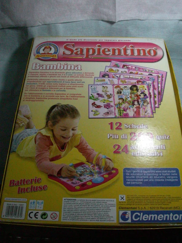 Stock N 2 Giochi Sapientino Clementoni
