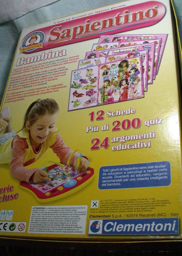 Stock N 2 Giochi Sapientino Clementoni