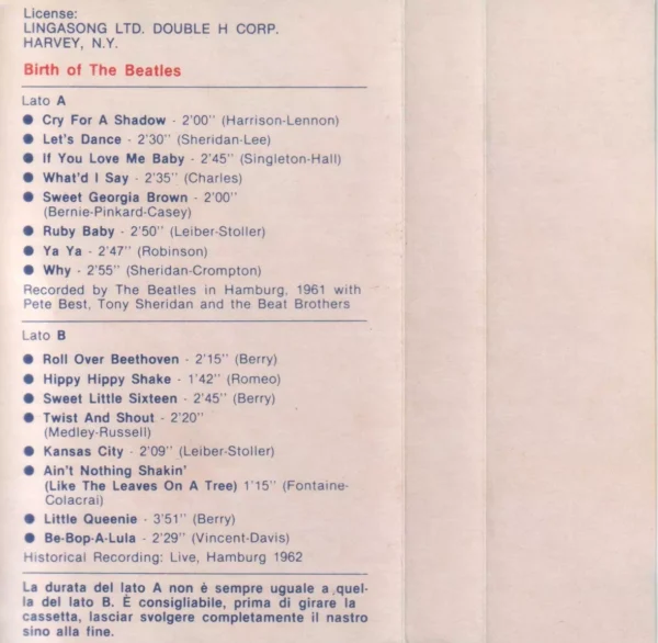 Birth of The Beatles