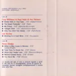 Tony Williams e Paul Robi of The Platters Percy Sledge Lee Dorsey