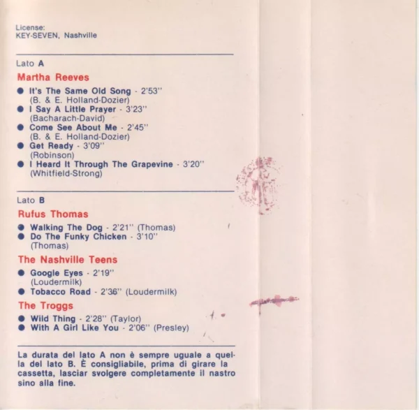 Scan-110710-0032 Rufus Thomas Martha Reeves The Nashville Teens The Troggs