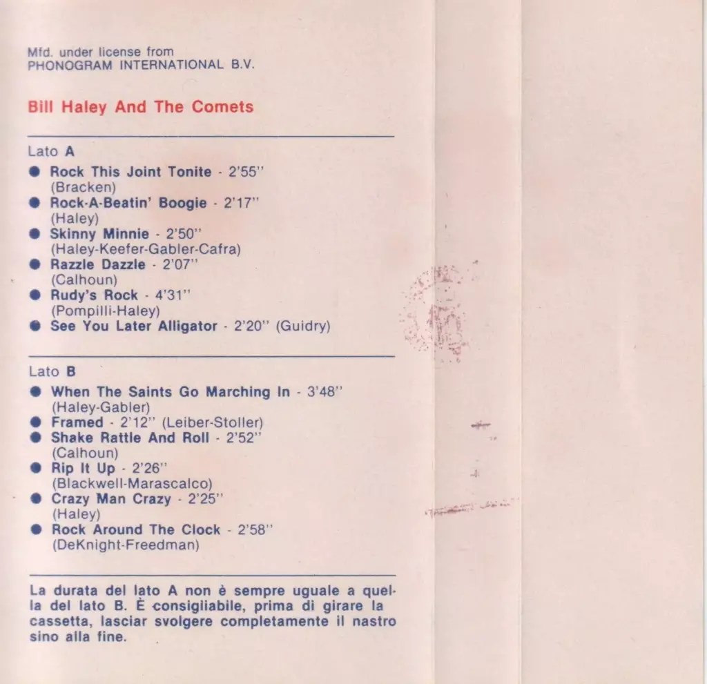 Bill Haley and The Comets