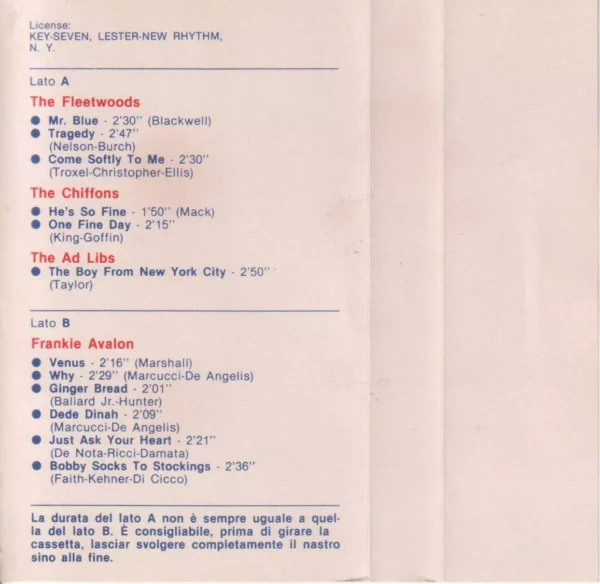 Scan-110710-0036 Frankie Avalon The Fleetwoods The Ad Libs The Chiffons