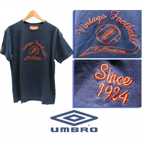 T Shirt UMBRO Old Vintage Footbal Collection