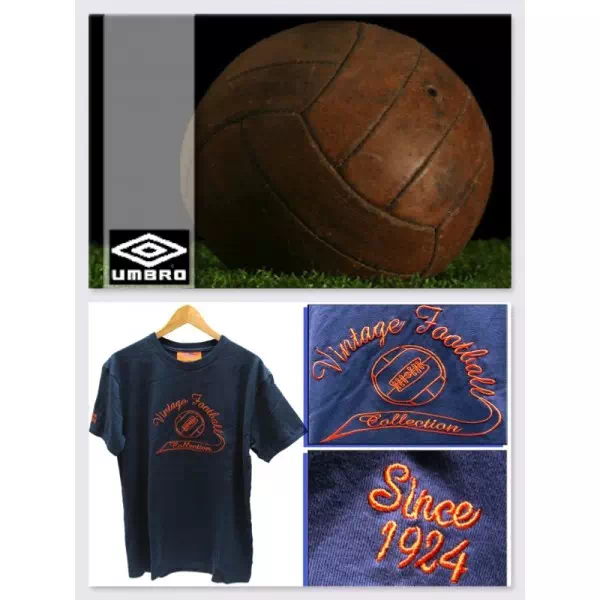 T Shirt UMBRO Old Vintage Football Collection