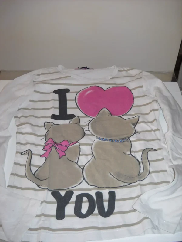 Lotto 6 Bambina 11 12 Anni Magliette Maglioncino