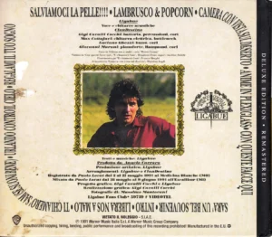 Ligabue Lambrusco Coltelli Rose e Popcorn