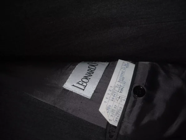 Completo Leonardo Grigio Scuro Uomo