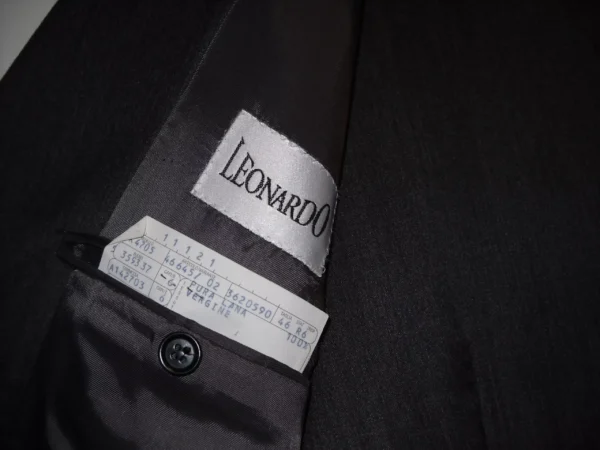 Completo Leonardo Grigio Scuro Uomo