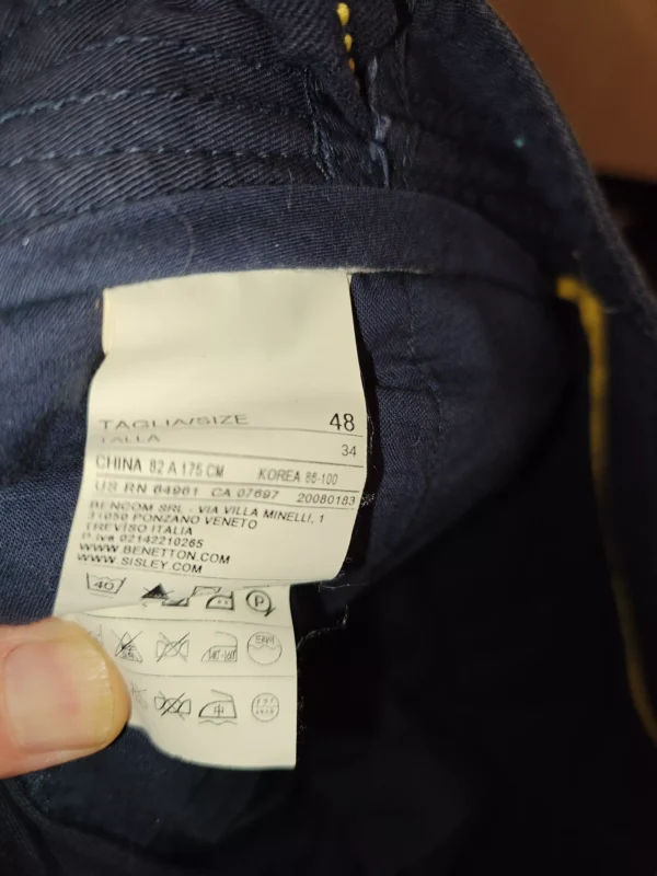IMG20250820131356 Pantalone Sisley