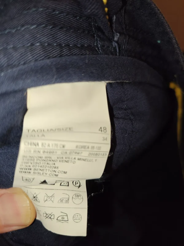 IMG20250820131402 Pantalone Sisley